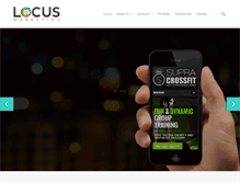 Tablet Screenshot of locuswebmarketing.com